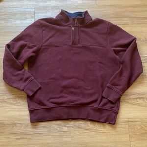 Orvis men’s 1/4 zip sweater/sweatshirt